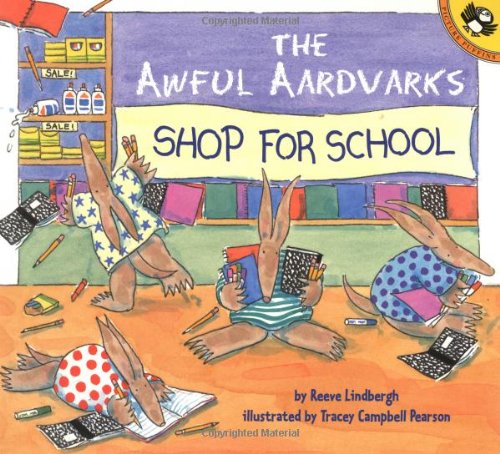 Imagen de archivo de The Awful Aardvarks Shop for School (Reading Railroad) a la venta por Irish Booksellers