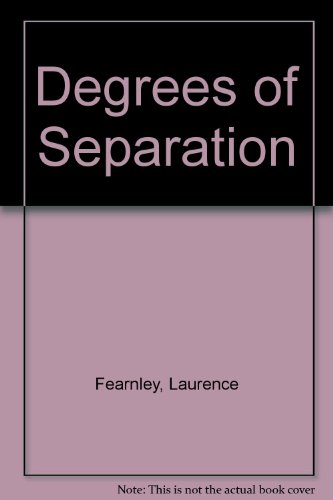 Stock image for Degrees of Separation for sale by Book Express (NZ)