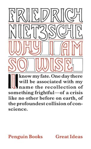 Stock image for Why I Am So Wise (Penguin Great Ideas) for sale by Wonder Book