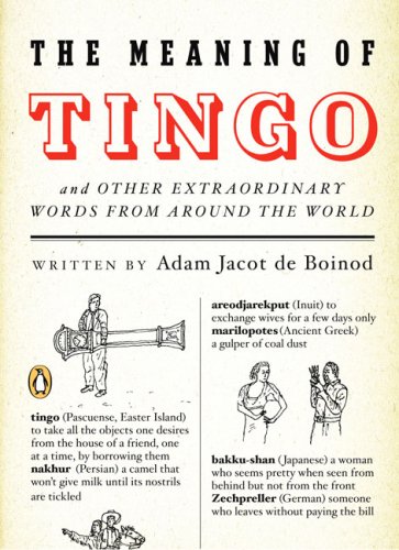 Stock image for The Meaning of Tingo: and Other Extraordinary Words from Around the World for sale by BooksRun