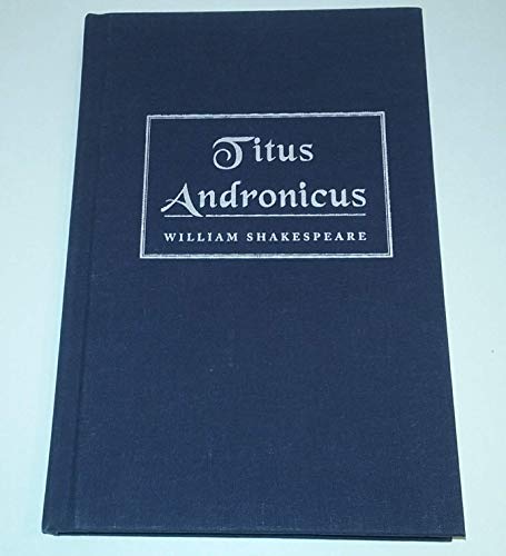 Beispielbild fr Titus Andronicus zum Verkauf von Better World Books