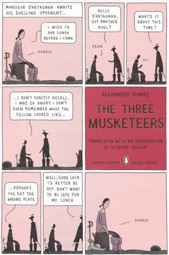 The Three Musketeers - Alexandre Dumas (author), Tom Gauld (illustrator), Richard Pevear (translator), Richard Pevear (introduction)