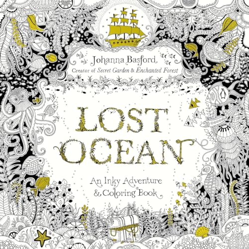 9780143108993: Lost Ocean: An Inky Adventure and Coloring Book for Adults