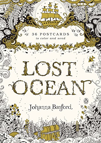 9780143110217: Lost Ocean: 36 Postcards to Color and Send
