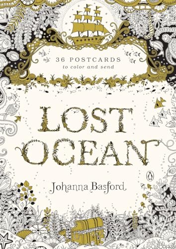 Stock image for Lost Ocean: 36 Postcards to Color and Send for sale by SecondSale