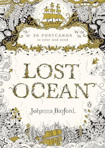 Stock image for Lost Ocean: 36 Postcards to Color and Send for sale by OwlsBooks