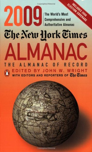 Stock image for The New York Times Almanac 2009: The Almanac of Record for sale by BookHolders