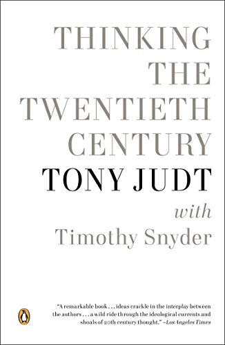 Beispielbild fr Thinking the Twentieth Century zum Verkauf von Wonder Book