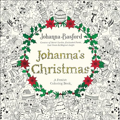 Imagen de archivo de Johannas Christmas: A Festive Coloring Book for Adults a la venta por Goodwill of Colorado