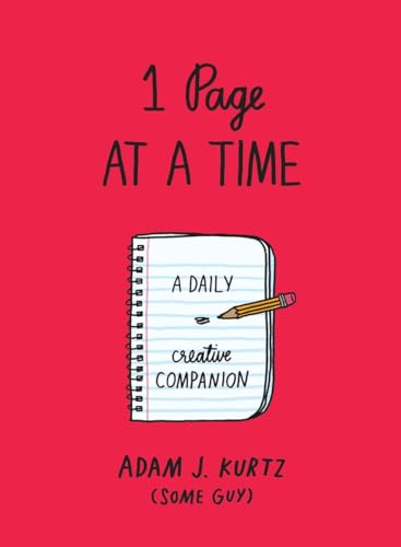 Beispielbild fr 1 Page at a Time (Red) : A Daily Creative Companion zum Verkauf von Better World Books