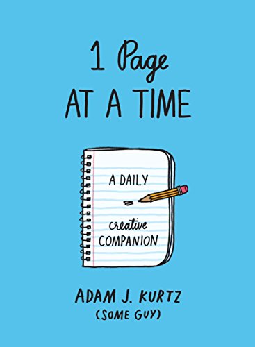 Beispielbild fr 1 Page at a Time (Blue): A Daily Creative Companion zum Verkauf von WorldofBooks