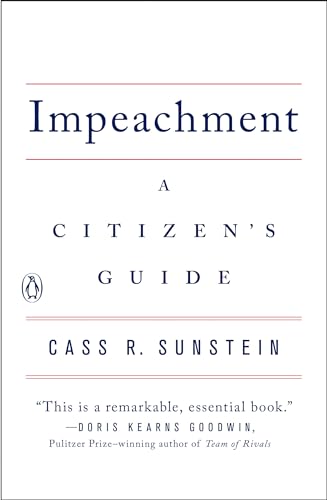 Imagen de archivo de Impeachment: A Citizen's Guide a la venta por SecondSale