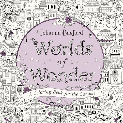 Beispielbild fr Worlds of Wonder: A Coloring Book for the Curious zum Verkauf von GoodwillNI