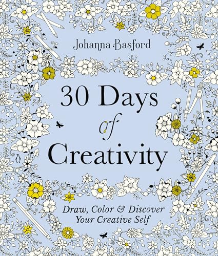 Stock image for 30 Days of Creativity: Draw, Color, and Discover Your Creative Self for sale by Dream Books Co.