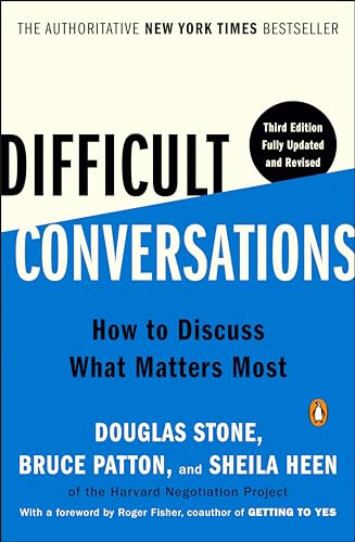 Imagen de archivo de Difficult Conversations: How to Discuss What Matters Most a la venta por HPB-Ruby