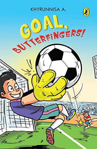 Stock image for Goal, Butterfingers ! for sale by Books Puddle