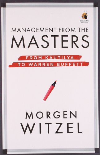 Imagen de archivo de Management from the Masters a la venta por Majestic Books