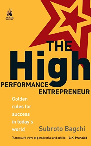 Imagen de archivo de The High Performance Entrepreneur a la venta por Iridium_Books