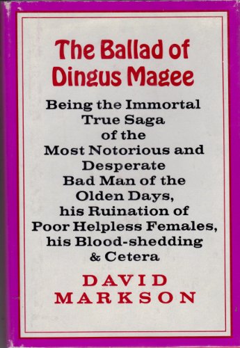 Beispielbild fr The Ballad of Dingus Magee zum Verkauf von Better World Books