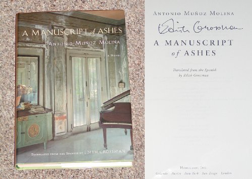 A Manuscript of Ashes (First American Edition)