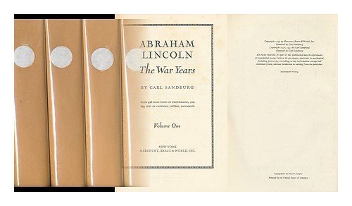9780151016051: Abraham Lincoln: The War Years: 2