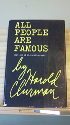 Immagine stock per All people are famous: (instead of an autobiography)