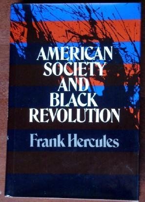 Imagen de archivo de American society and Black revolution a la venta por Wonder Book