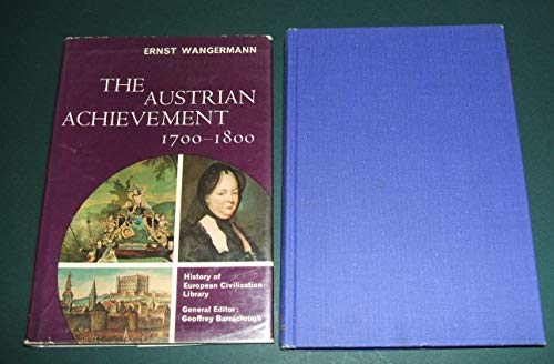 Stock image for The Austrian Achievement, 1700-1800 for sale by Better World Books