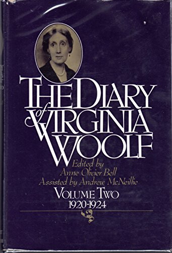 Beispielbild fr The Diary of Virginia Woolf Vol. 2 : 1920-1924 zum Verkauf von Better World Books