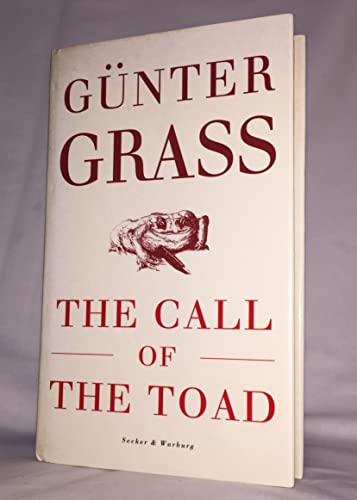 Stock image for THE CALL OF THE TOAD for sale by James F. Balsley, Bookseller