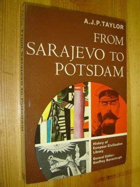 Beispielbild fr From Sarajevo to Potsdam zum Verkauf von Better World Books