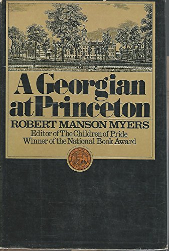 Stock image for A Georgian at Princeton for sale by Better World Books
