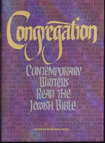 Imagen de archivo de Congregation : Contemporary Writers Read the Jewish Bible a la venta por Better World Books