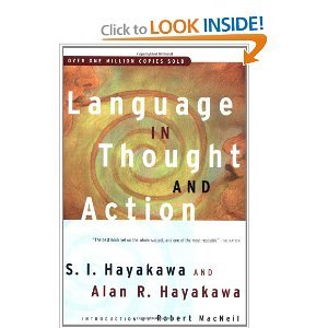 Beispielbild fr Language in Thought and Action zum Verkauf von BooksRun
