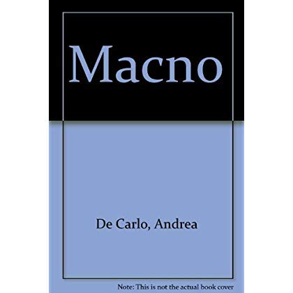 Stock image for Macno for sale by Better World Books