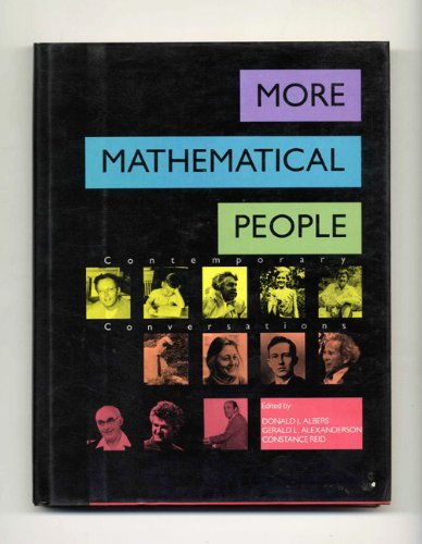 Beispielbild fr More Mathematical People Contemporary Conversations zum Verkauf von Decluttr