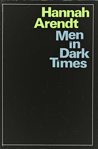 9780151591473: Men in Dark Times.