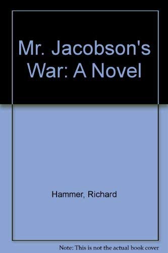 Beispielbild fr Mr. Jacobson's War zum Verkauf von Ken's Book Haven