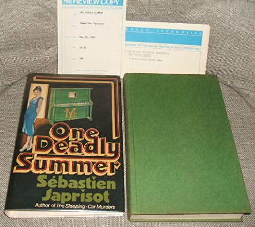 Beispielbild fr One Deadly Summer (First American Edition) zum Verkauf von Dan Pope Books