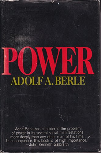 Power - BERLE ADOLF A.