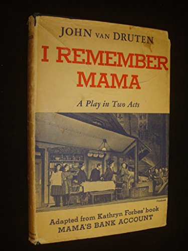 Imagen de archivo de I Remember Mama a la venta por ThriftBooks-Atlanta