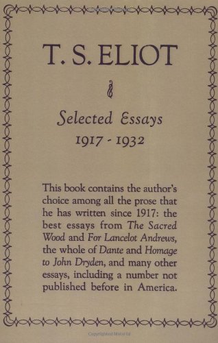 9780151803873: Selected Essays