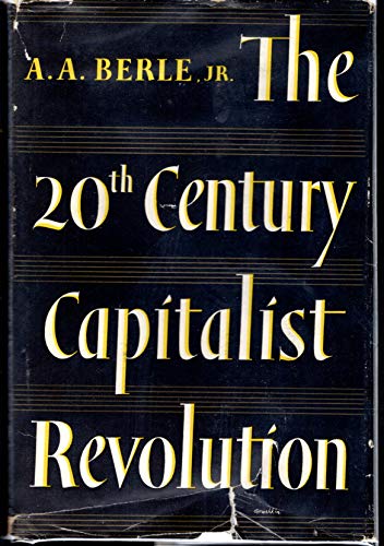 Imagen de archivo de Twentieth-Century Capitalist Revolution a la venta por Better World Books