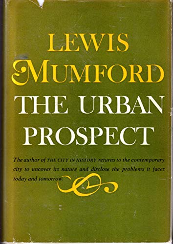Beispielbild fr The Urban Prospect zum Verkauf von Better World Books