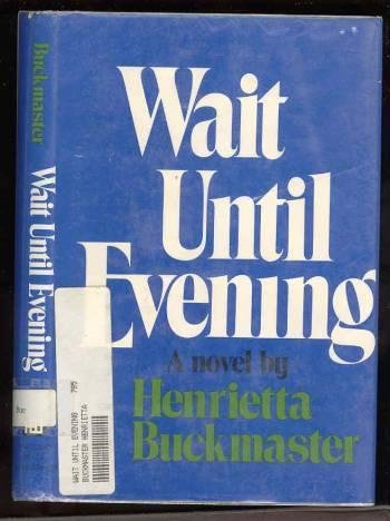 Imagen de archivo de Wait until evening a la venta por Thomas F. Pesce'