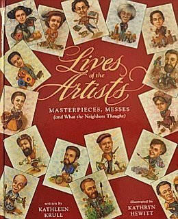 9780152009687: lives-of-the-artist--scholastic-