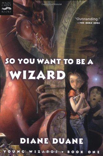 Beispielbild fr So You Want to Be a Wizard (Digest): Young Wizards, Book One zum Verkauf von medimops