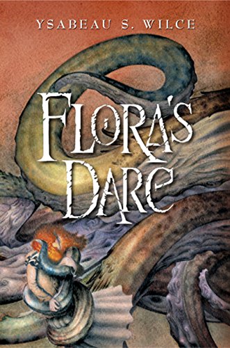 Beispielbild fr Flora's Dare : How a Girl of Spirit Gambles All to Expand Her Vocabulary, Confront a Bouncing Boy Terror, and Try to Save Califa from a Shaky Doom (Despite Being Confined to Her Room) zum Verkauf von Better World Books