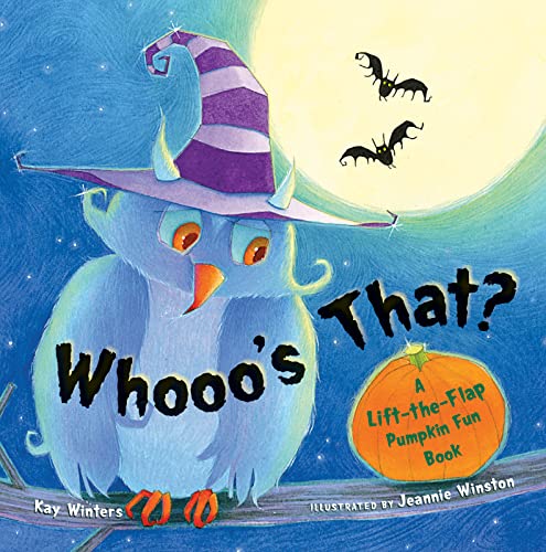 Imagen de archivo de Whooo's That?: A Lift-the-Flap Pumpkin Fun Book a la venta por Orion Tech