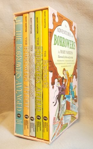 Stock image for Adventures of the Borrowers: The Borrowers, The Borrowers Afield, The Borrowers Aloft, The Borrowers Afloat, The Borrowers Avenged (five volume boxed set). for sale by Grendel Books, ABAA/ILAB